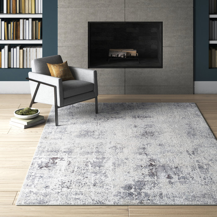 Greyleigh™ Framingham Performance Gray Rug & Reviews Wayfair
